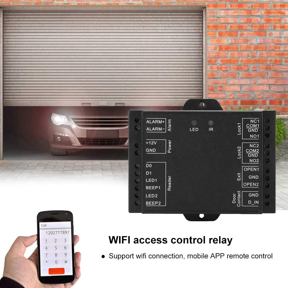OTVIAP Dual Door Access Control Relay System WIFI Wiegand Interface
