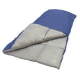 Wenzel Camper 40 Degree Rectangular Sleeping Bag, Blue, 33"x 75