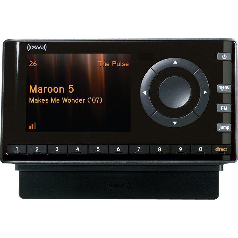 Siriusxm XDNX1V1 Satellite Radio, 10 Channel, FM Transmitter, LCD