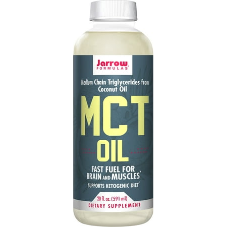 Jarrow Formulas MCT Oil, Supports Brain and Muscles, 20 Fluid