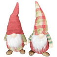 thumbnail image 4 of Santa's Workshop, Inc 8" Plaid Gnomes, 4 of 4