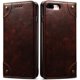 thumbnail image 1 of Funda para iPhone XR, Funda tipo billetera de cuero marrón con soporte y ranura para tarjeta de crédito, cierre magnético para iPhone Rojo Verde, 1 of 5