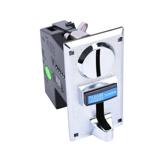 Precision Coin Reader for Game Arcades & Public Services, Material & Size Identification, Screw Hole 5x5mm, 0.6s Recognition