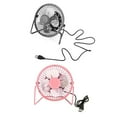 thumbnail image 4 of Toystoory Mini ventilador de escritorio USB de 4 , refrigerador personal silencioso, ventilador de portátil con alimentación USB Electrodomésticos rosado, 4 of 6