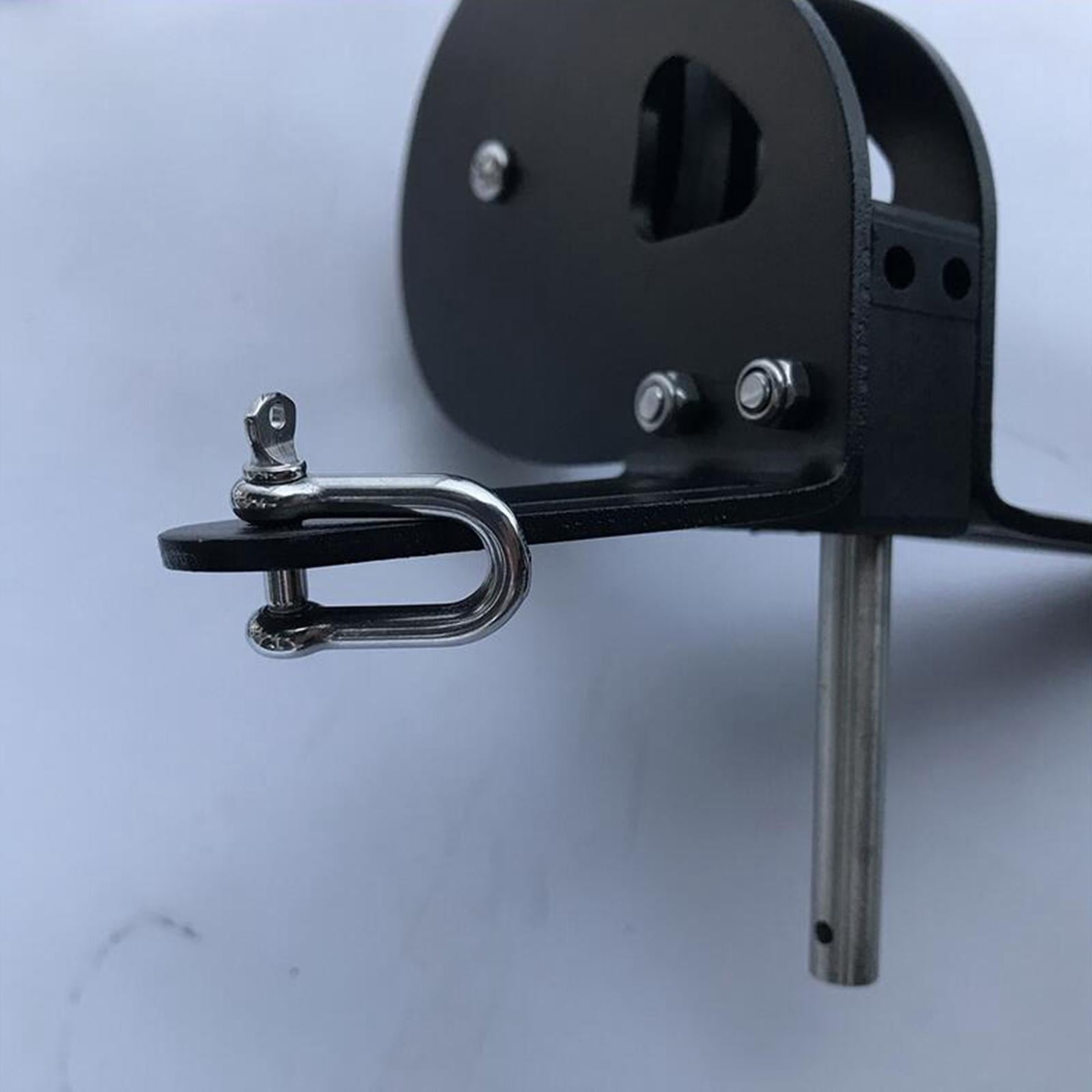 Kayak Boat Rudder Foot Control Adjustable Steering System Kayak Rudder Fixation Tackle for Canoe Watercraft Replacement Accessroy Parts