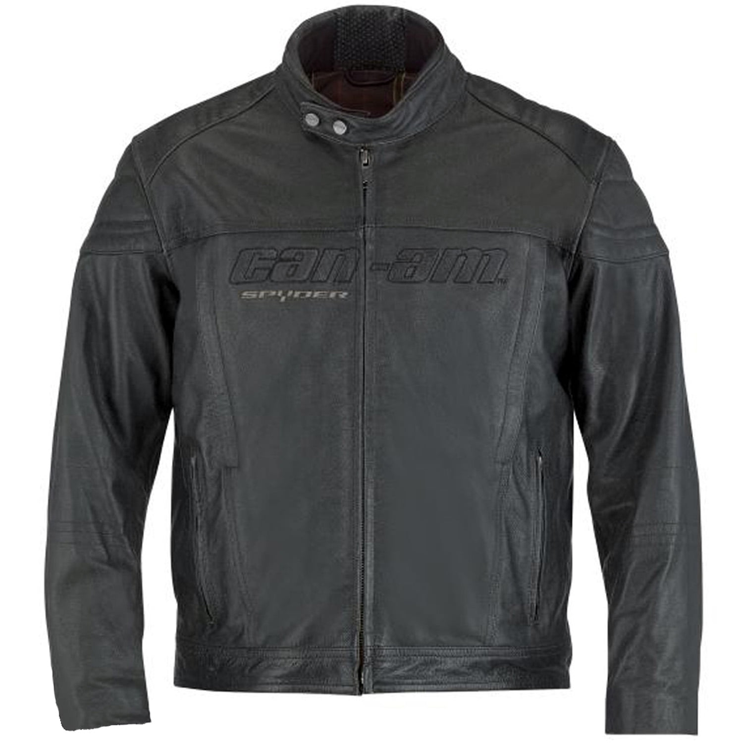 Can-Am Spyder Motorcycle New OEM Blake Leather Jacket Black Medium
