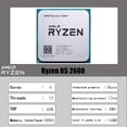 thumbnail image 4 of Ryzen 5 R5 2600 3.4GHz 6-Core 12-Core CPU Processor Socket AM4, 4 of 5