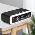 thumbnail image 6 of sruoe Alarm Clock, Alarm Clocks for Bedroom, Smart Alarm Clock, Clock Alarm, Deep Sleep Alarm Clocks, Bell Alarm Clock, Wireless Charging Home, Plastic, 6 of 6