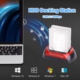 thumbnail image 3 of Estación de acoplamiento HDD SATA USB 2.0 a IDE 2.5 Estuche de disco duro de 3,5 pulgadas (AU), 3 of 9