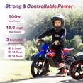 thumbnail image 5 of RFN E350 Kids Electric Bike,350W Motor & 36V 5Ah Battery.14" Tires, Dual disc brakes,18.6 MPH With 14 Mile Ranges,Suit Age 3-8,Black, 5 of 9
