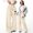 Beige, variant on Girl's Cargo Joggers Pants Blue Sweatpants Women Pull on Sweatpants Athletic Pants Clothes for Girls Ages