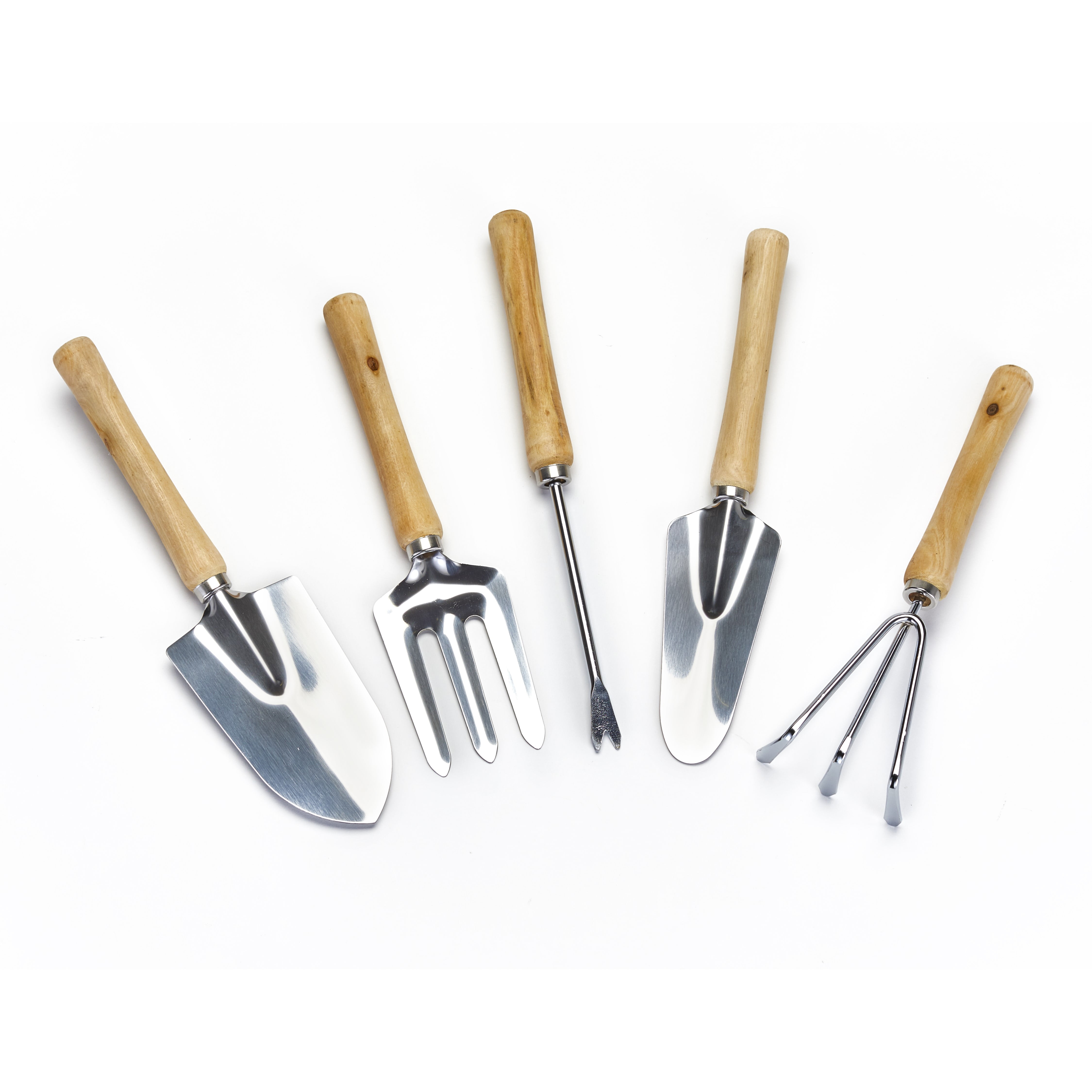 Narrow Trowel Cultivator Fork Weeder Set of 5 Garden Utility Tools Trowel 