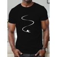 thumbnail image 1 of Men's Short Sleeve Skiing T-Shirt for Summer, 1 of 6