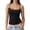 Black, variant on Women's Sexy Lace-Trim High-Stretch U-Neck Camisole Red M