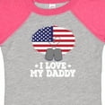 thumbnail image 4 of Inktastic I Love My Daddy Military Son Daughter Boys or Girls Baby Bodysuit, 4 of 5