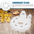 thumbnail image 2 of MasteelfCA Weekly Pills Box Compartment Medicine Box Travel Drugs Storage Box for Travel, 2 of 8