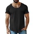 thumbnail image 2 of Men’s Sleeveless Tank Top Breathable Round Neck Cotton Casual Summer Undershirt, 2 of 4