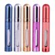 thumbnail image 1 of Botella de spray de perfume vacía, mini botella atomizadora de perfume de viaje portátil recargable, 12 ml, 5 piezas de botella de perfume vacía para hombres y mujeres (rojo, plata, oro, morado, azul, 1 of 5