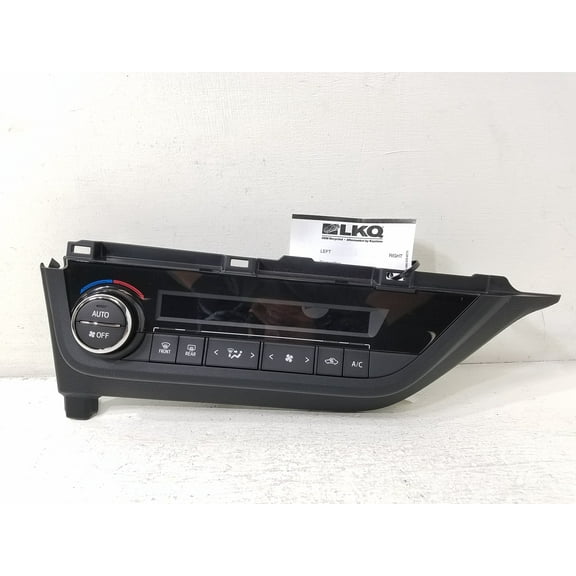 Pre-Owned 2014-2016 Toyota Corolla A/C Heat Temperature Control Unit OEM LKQ (Good)