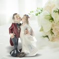 thumbnail image 4 of Estatua de Pareja de boda Sunnimix Figurita decorativa, 4 of 8