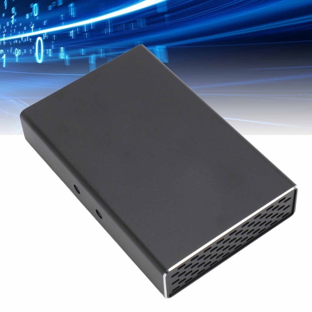 Caja De Disco Duro , Caja De Disco Duro Externo De Doble Bahía USB3.1 Cable De Alimentación Independiente Compatible Con UASP 10 Minutos De Suspensión Automática Para HDD