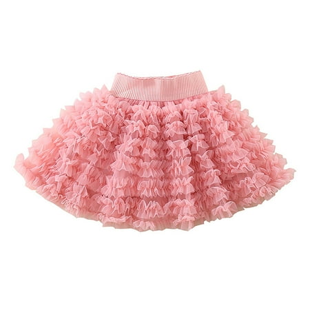 

Rukui Baby Girls Tutu Skirt Princess Fluffy Soft Tulle Ballet Birthday Party Pettiskirt