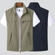 thumbnail image 2 of Chaleco para exteriores 7XL, chaleco de verano para hombre, nuevo chaleco multibolsillo ligero impermeable de malla para fotografía, pesca, Camping, chaqueta sin mangas de carga, 2 of 5