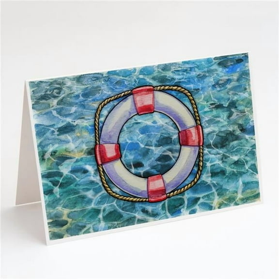 Life Saver Greeting Cards & Envelopes - Pack of 8