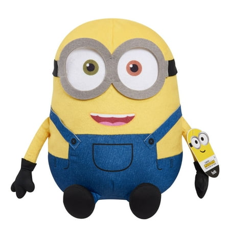 Just Play Minions The Rise of Gru Soft Stuffed Animals and Plush Toys, Fabric Yellow Blue