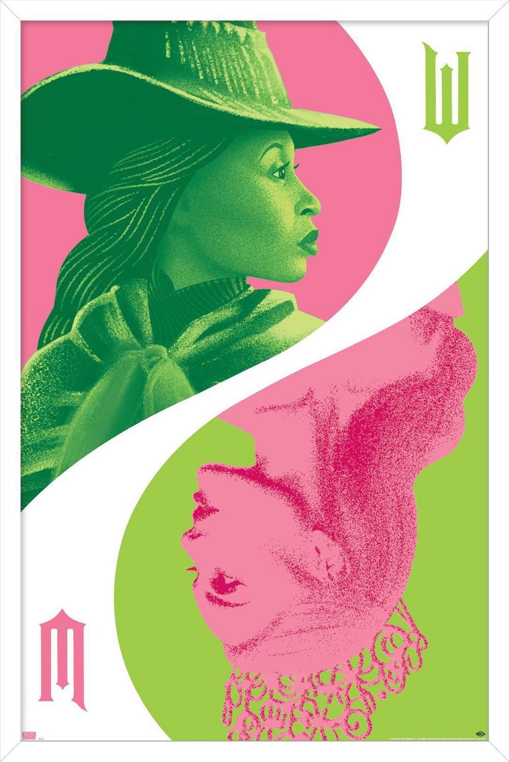 Wicked - Reflection Wall Poster with Push Pins, 22.375" x 34"