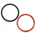 thumbnail image 3 of Steering Wheel Cover,Carbon Fiber Style Steering Wheel Trim Sticker Cover Decoration Fits for, 3 of 8
