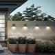 thumbnail image 5 of 6W LED Wall Lights, 2 Pieces Indoor Outdoor Up Down Adjustable Lighting Aluminum Lights, Natural White, IP65 Modern Wall Lights, Dark Gray, 5 of 5