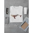 thumbnail image 3 of Colorful Whale In Watercolor T-Shirt Men -Image by Shutterstock, Male 3X-Large, 3 of 4