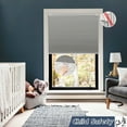 thumbnail image 6 of Keego No Drilling Cordless Cellular Shades Honeycomb Window Blinds Easy Installation Heat Insulating Noise Reducing Curtains Blackout Gray, 45.5"w x 66"h, 6 of 8
