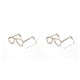 thumbnail image 3 of Tholdsy Monturas de gafas Práctico Útil Suministro de gafas creativas multifuncionales Marco de gafas para niños resistente simulado Oro 2piezas, 3 of 6