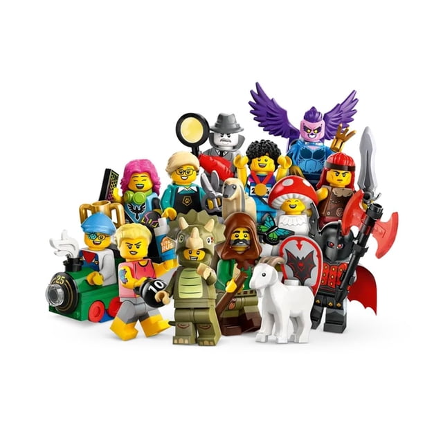 LEGO Minifigures Series 25 Collectible Figures, Surprise Adventure Toy Building Set for Independent Play, Gift Idea for Boys, Mystery Figures, Girls and Kids Aged 5 Years Old and Up, 71045