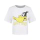 thumbnail image 1 of Looney Tunes - Top Crop de Pato Donald para Mujer (Blanco, Amarillo, Negro), 1 of 2