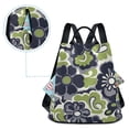 thumbnail image 5 of FORMRS Women's Travel Backpack Purse Anti-Theft Hidden Pockets Casual Shoulder Bag, Retro Floral Pattern, 5 of 7