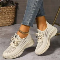 Fdrone Women Wide Width Shoes Comfortable Lightweight Walking Air Cushion Road Running Sneakers Workout Gym Athletic Tennis Shoes Mesh Orthopedic Sneakers