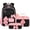 Pink, variant on Weebloom Bow School Backpack With Lunch Box Pencil Case For Kids Girls Cute 3Pcs School Bags Set Cute Bow Knot Large Capacity Lightweight Large Bookbag Elementary Middle School Dark Purple