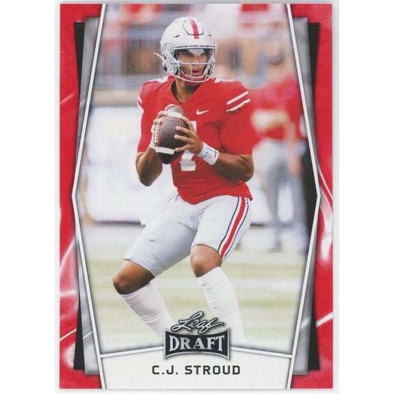 NFL 2022 Leaf Draft Football Red CJ Stroud B-2
