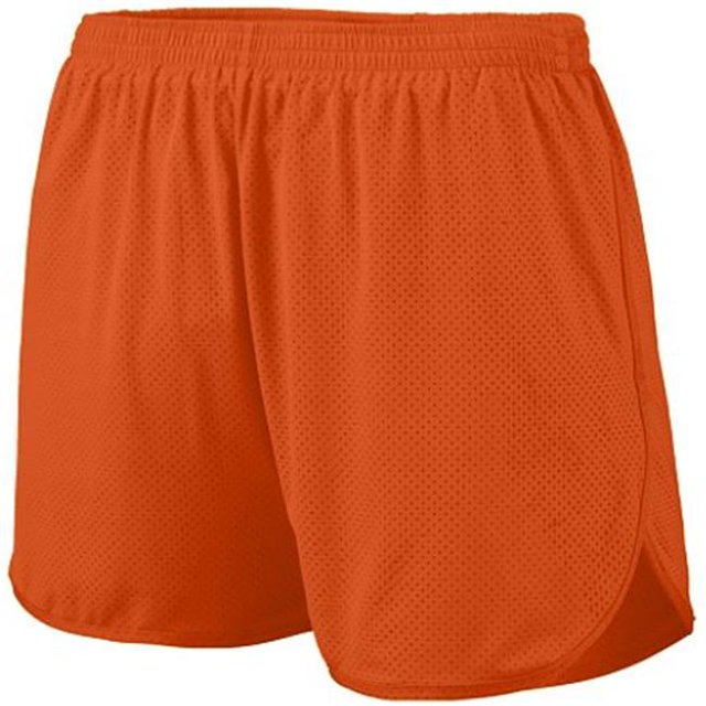 338A Solid Split Short - Orange, 2X