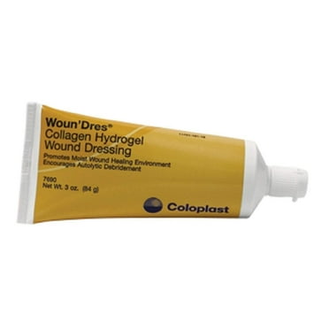 Coloplast Tube Collagen Hydrogel Wound Dressing Rehydrates Eschar, 3oz