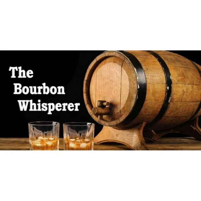 The Bourbon Whisperer Photo License Plate