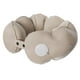 thumbnail image 2 of Muebles de oficina para el hogar, almohada inflable en forma de U con prensa en la nube, almohada de viaje portátil de bolsillo, almohada de cuello de avión de TPU, almohadas de plástico, 2 of 6