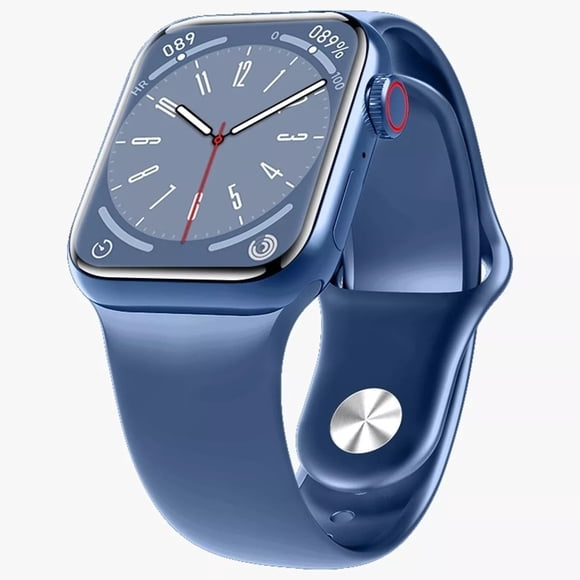Reloj Inteligente Fralugio GS8 Mini Notificacion Azul Sport
