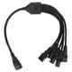 thumbnail image 2 of Cable Adaptador de Corriente C14 a 5 X C13 ANGGREK PVC de 16 Pies, 2 of 8