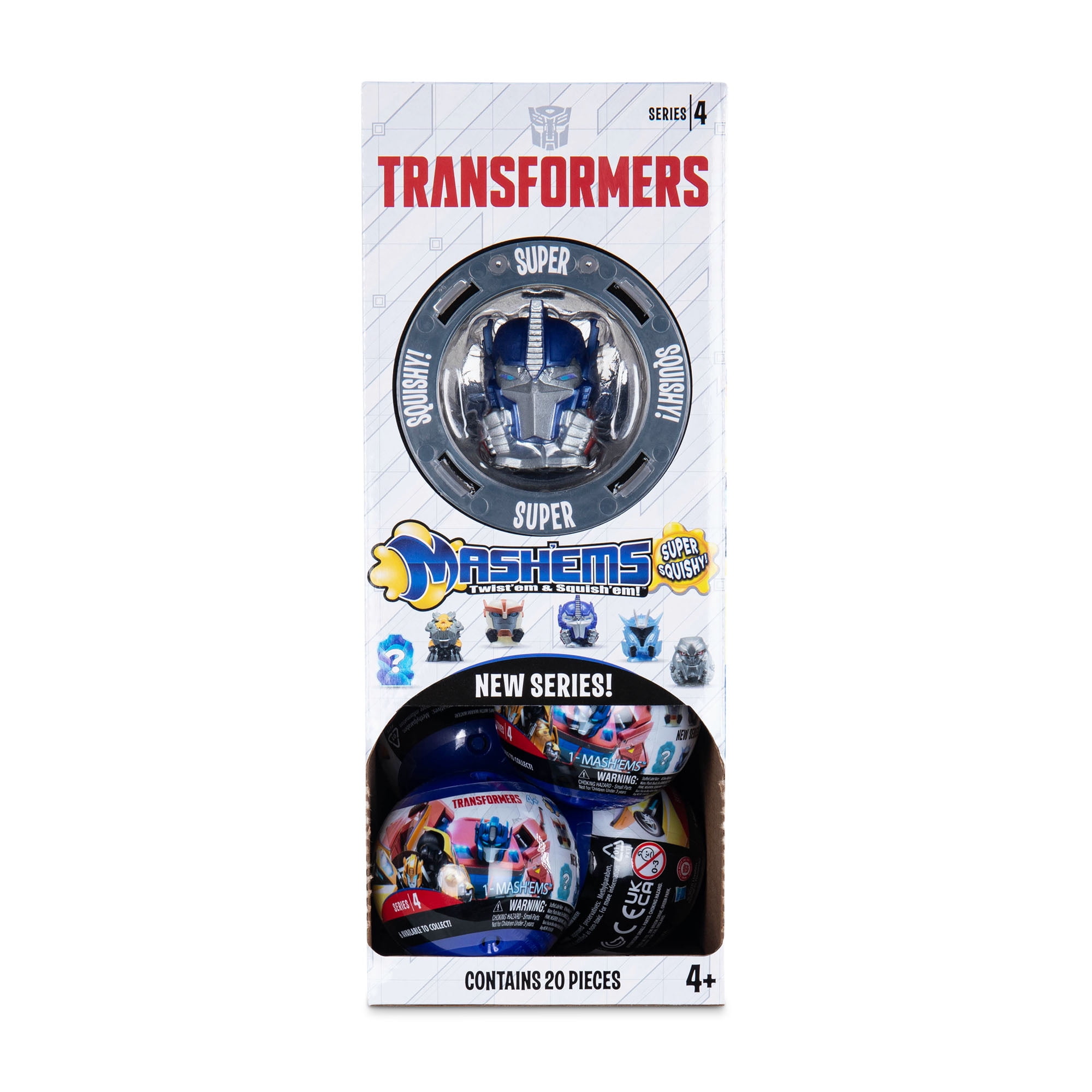 Mash'ems, Transformer Mashems Action Figure, Series 4, Children Ages 4 and up