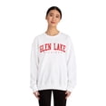 thumbnail image 4 of Glen Lake Michigan Sweatshirt Gifts Crew Neck Shirt Long Sleeve Unisex, 4 of 7