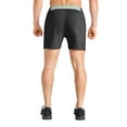 thumbnail image 4 of BROKIG Mens Lightweight Gym Shorts Running Workout Shorts with Pockets (Large, Black), 4 of 6